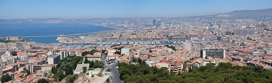 Vue de Marseille