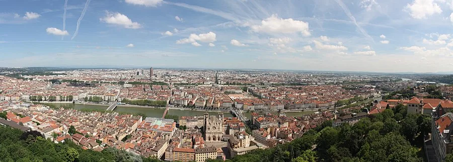 Vue de Lyon